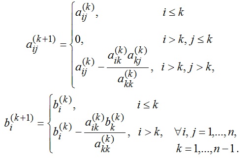 metoda eliminarii lui Gauss1